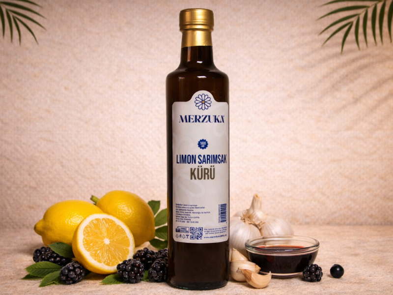 Limon Sarımsak Kürü | Merzuka