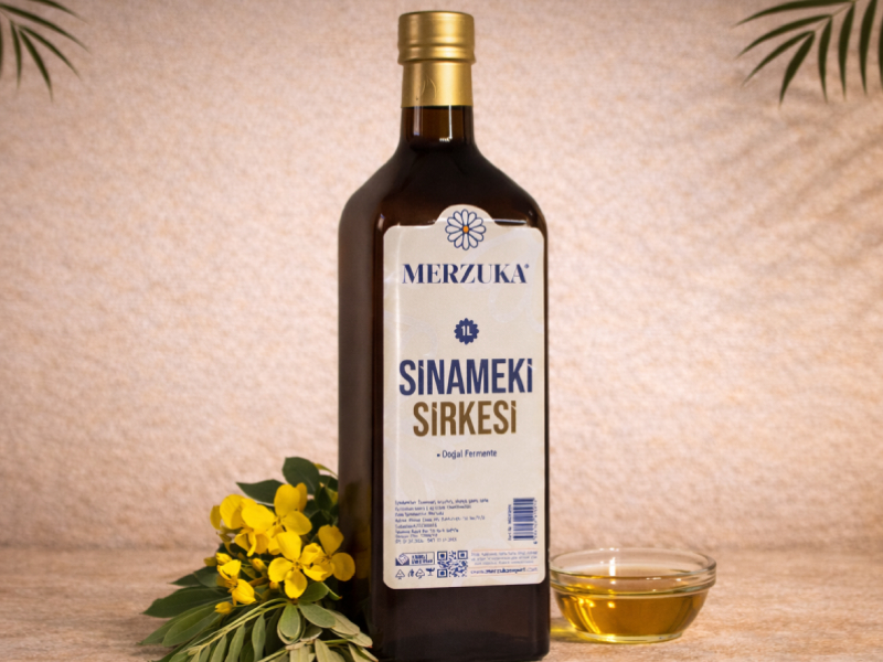 Sinameki Sirkesi Merzuka Doğal Fermente 1 Litre